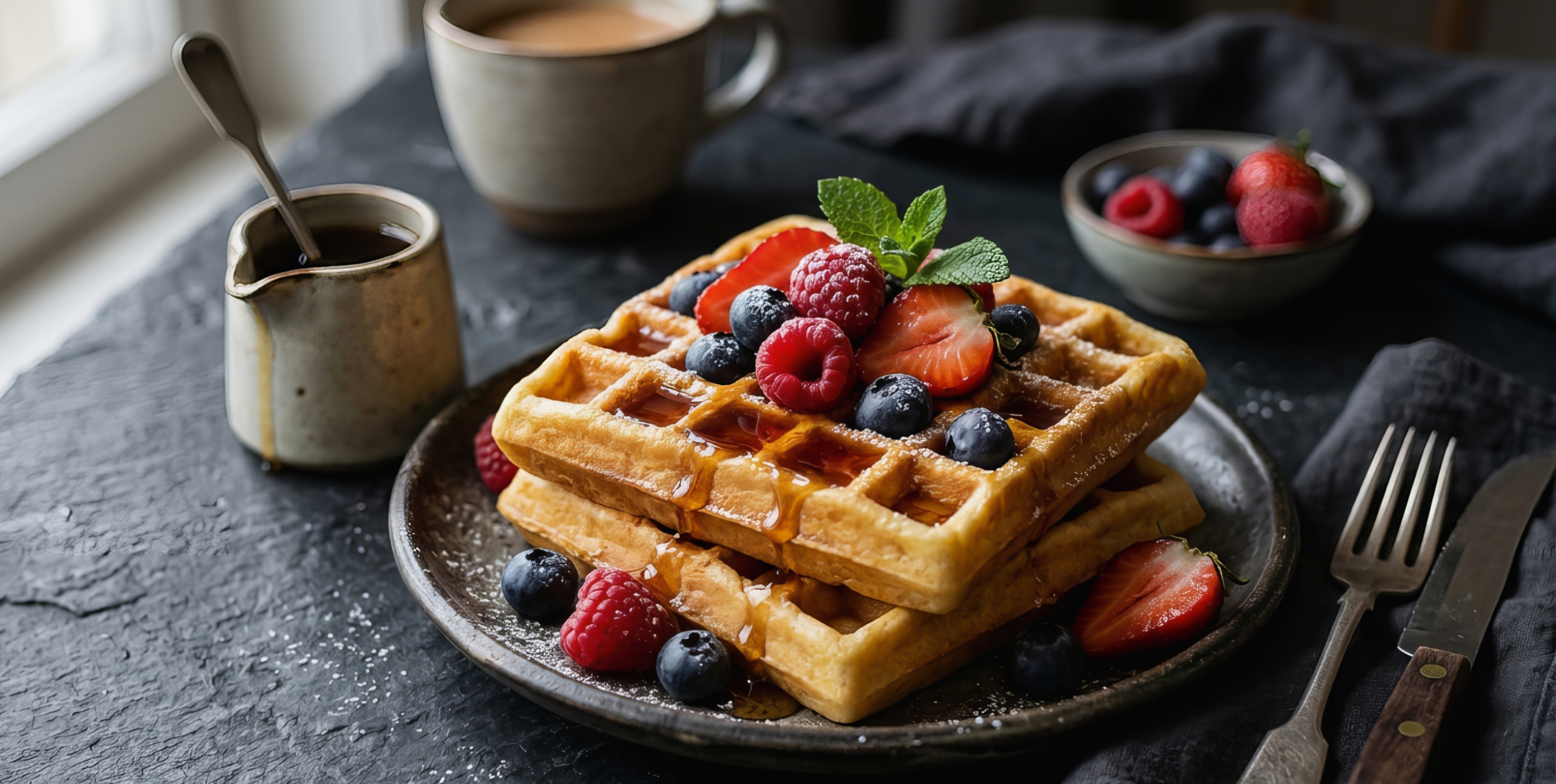 WAFFLES & MAPLE COFFEE BAR