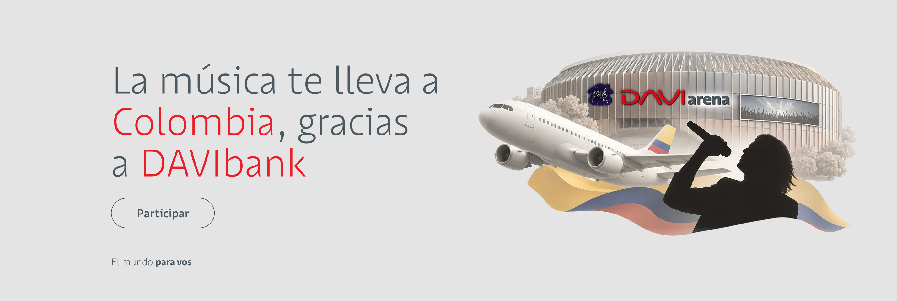 La música te lleva a Colombia, gracias a DAVIbank